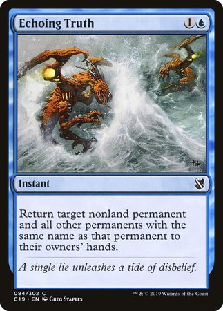 Echoing Truth [Commander 2019] | Exor Games Bridgewater