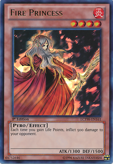 Fire Princess [LCYW-EN161] Ultra Rare | Exor Games Bridgewater