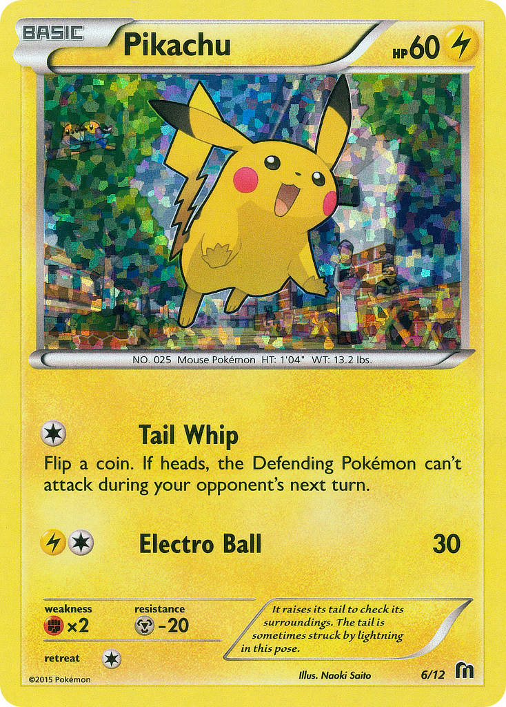 Pikachu (6/12) [McDonald's Promos: 2015 Collection] | Exor Games Bridgewater