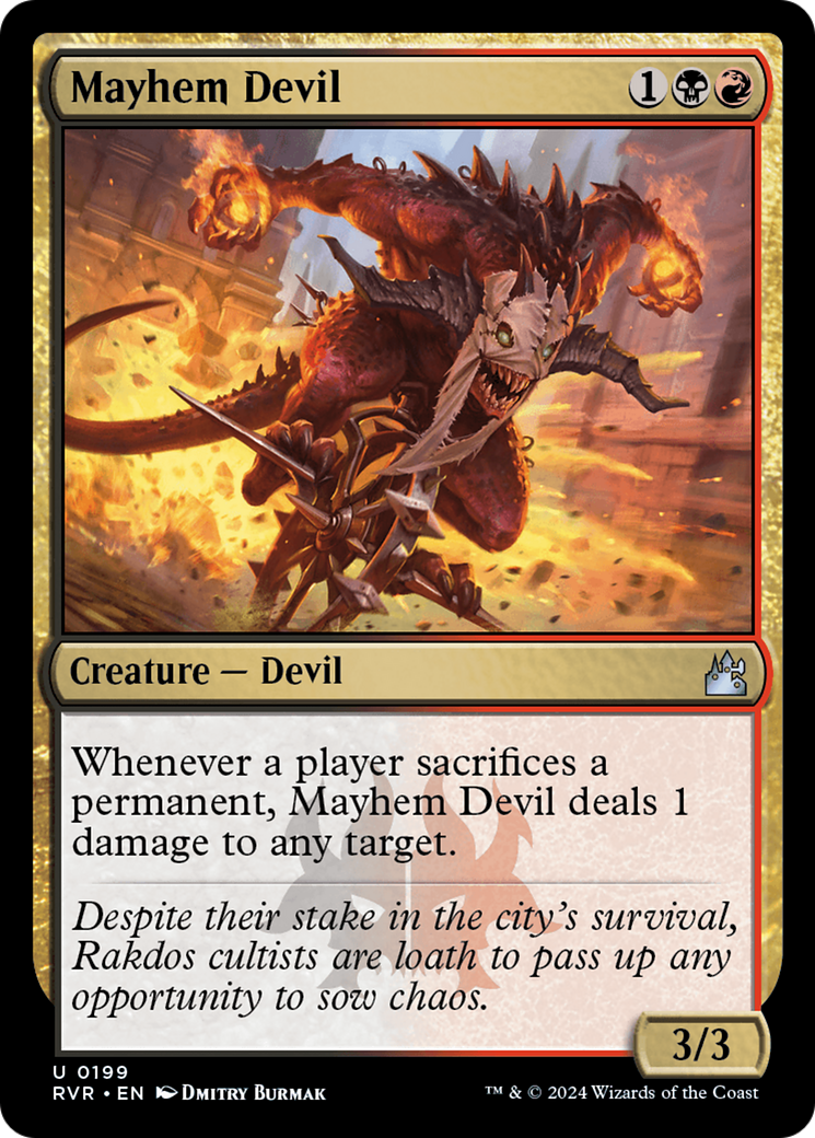 Mayhem Devil [Ravnica Remastered] | Exor Games Bridgewater