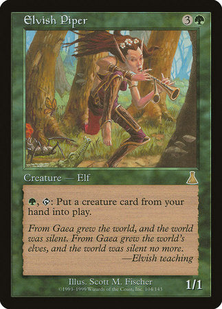 Elvish Piper [Urza's Destiny] | Exor Games Bridgewater