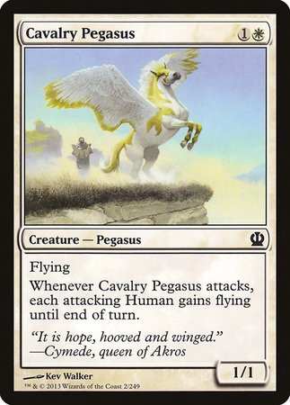 Cavalry Pegasus [Theros] | Exor Games Bridgewater