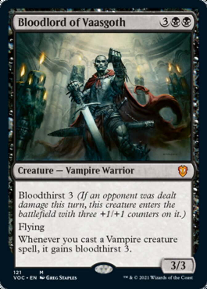 Bloodlord of Vaasgoth [Innistrad: Crimson Vow Commander] | Exor Games Bridgewater