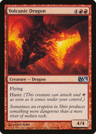 Volcanic Dragon [Magic 2012] | Exor Games Bridgewater