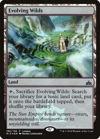 Evolving Wilds [Rivals of Ixalan Promos] | Exor Games Bridgewater