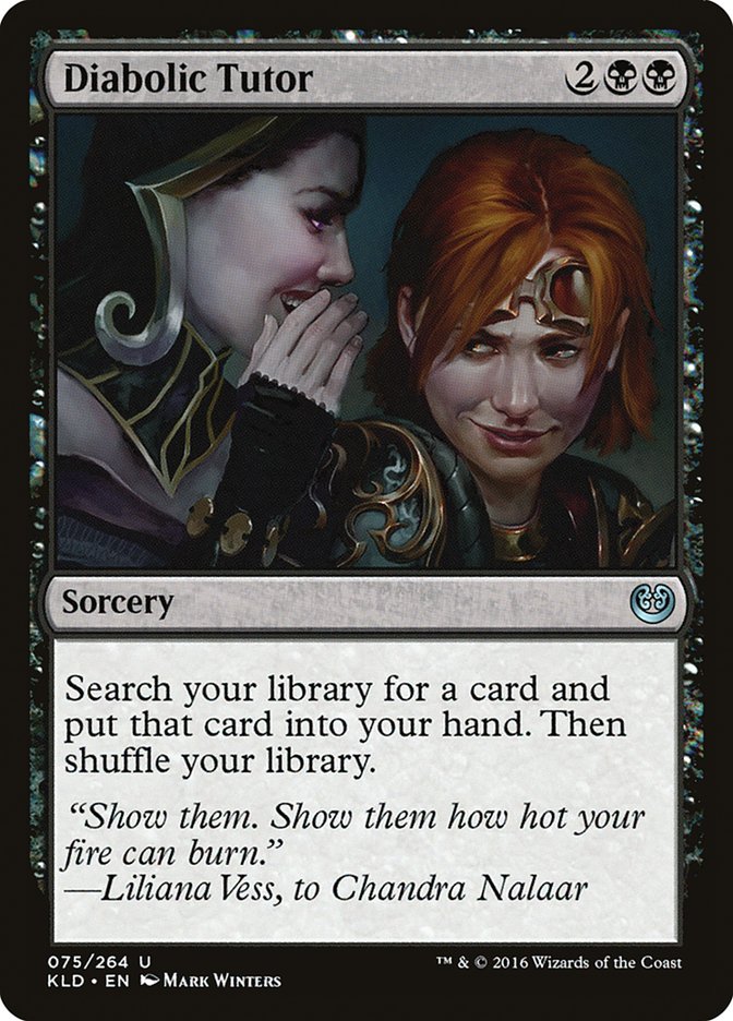 Diabolic Tutor [Kaladesh] | Exor Games Bridgewater