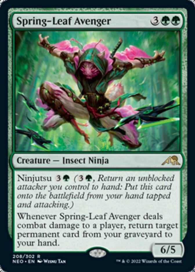 Spring-Leaf Avenger [Kamigawa: Neon Dynasty] | Exor Games Bridgewater
