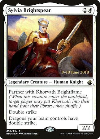 Sylvia Brightspear [Battlebond Promos] | Exor Games Bridgewater