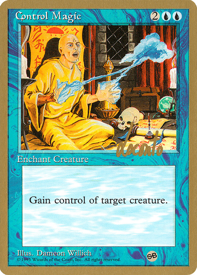 Control Magic (Michael Loconto) (SB) [Pro Tour Collector Set] | Exor Games Bridgewater