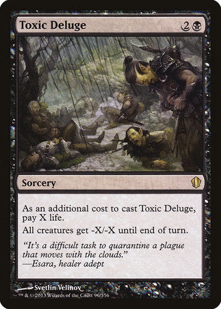 Toxic Deluge [Commander 2013] | Exor Games Bridgewater