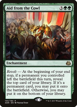 Aid from the Cowl [Aether Revolt] | Exor Games Bridgewater