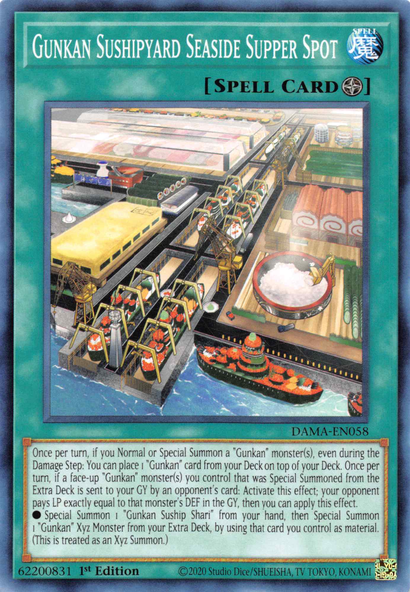 Gunkan Sushipyard Seaside Supper Spot [DAMA-EN058] Common | Exor Games Bridgewater