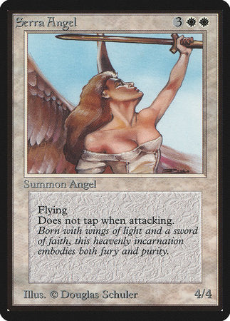 Serra Angel [Limited Edition Beta] | Exor Games Bridgewater