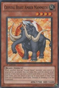 Crystal Beast Amber Mammoth [LCGX-EN159] Common | Exor Games Bridgewater