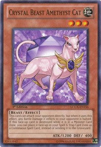 Crystal Beast Amethyst Cat [LCGX-EN156] Common | Exor Games Bridgewater