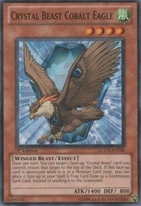 Crystal Beast Cobalt Eagle [LCGX-EN160] Common | Exor Games Bridgewater