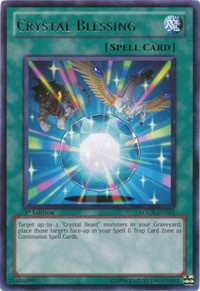 Crystal Blessing [LCGX-EN165] Rare | Exor Games Bridgewater