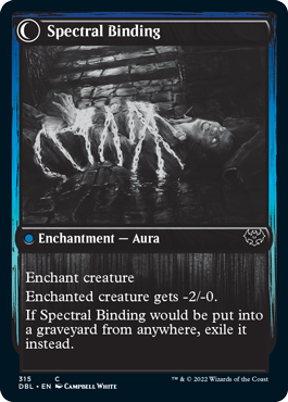 Binding Geist // Spectral Binding [Innistrad: Double Feature] | Exor Games Bridgewater