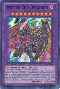 Destiny End Dragoon [LCGX-EN140] Super Rare | Exor Games Bridgewater