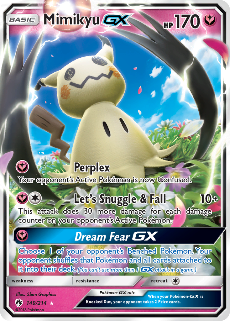 Mimikyu GX (149/214) [Sun & Moon: Lost Thunder] | Exor Games Bridgewater