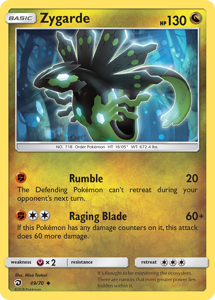 Zygarde (49/70) [Sun & Moon: Dragon Majesty] | Exor Games Bridgewater