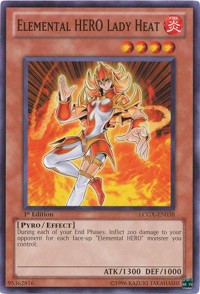 Elemental HERO Lady Heat [LCGX-EN038] Common | Exor Games Bridgewater