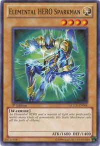 Elemental HERO Sparkman [LCGX-EN006] Common | Exor Games Bridgewater