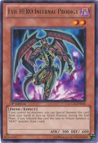 Evil HERO Infernal Prodigy [LCGX-EN031] Rare | Exor Games Bridgewater