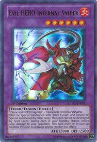 Evil HERO Infernal Sniper [LCGX-EN071] Ultra Rare | Exor Games Bridgewater