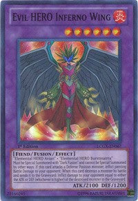 Evil HERO Inferno Wing [LCGX-EN067] Super Rare | Exor Games Bridgewater