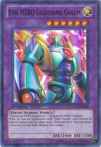 Evil HERO Lightning Golem [LCGX-EN068] Super Rare | Exor Games Bridgewater