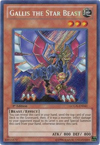 Gallis the Star Beast [LCGX-EN041] Secret Rare | Exor Games Bridgewater