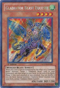 Gladiator Beast Equeste [LCGX-EN251] Secret Rare | Exor Games Bridgewater