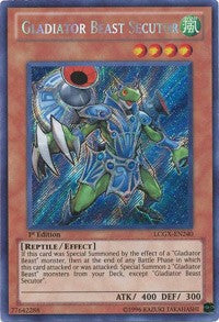 Gladiator Beast Secutor [LCGX-EN240] Secret Rare | Exor Games Bridgewater