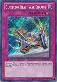 Gladiator Beast War Chariot [LCGX-EN266] Secret Rare | Exor Games Bridgewater