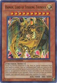 Hamon, Lord of Striking Thunder [LC02-EN002] Ultra Rare | Exor Games Bridgewater