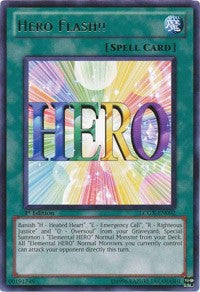 Hero Flash!! [LCGX-EN092] Rare | Exor Games Bridgewater