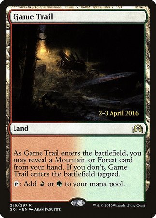 Game Trail [Shadows over Innistrad Promos] | Exor Games Bridgewater