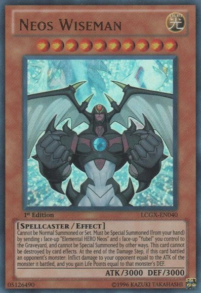 Neos Wiseman [LCGX-EN040] Ultra Rare | Exor Games Bridgewater