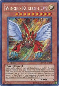 Winged Kuriboh LV9 [LCGX-EN043] Secret Rare | Exor Games Bridgewater