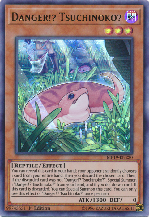 Danger!? Tsuchinoko? [MP19-EN220] Ultra Rare | Exor Games Bridgewater