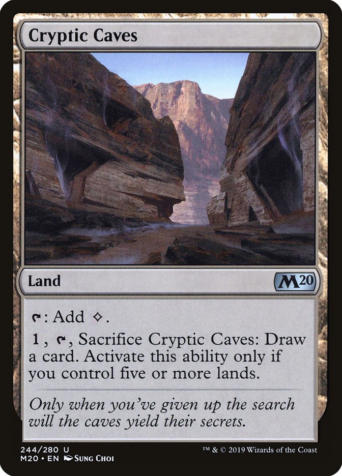 Cryptic Caves [Core Set 2020] | Exor Games Bridgewater