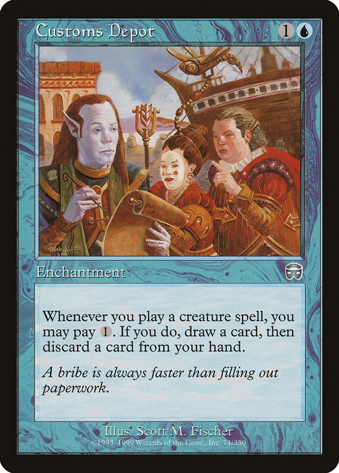 Customs Depot [Mercadian Masques] | Exor Games Bridgewater
