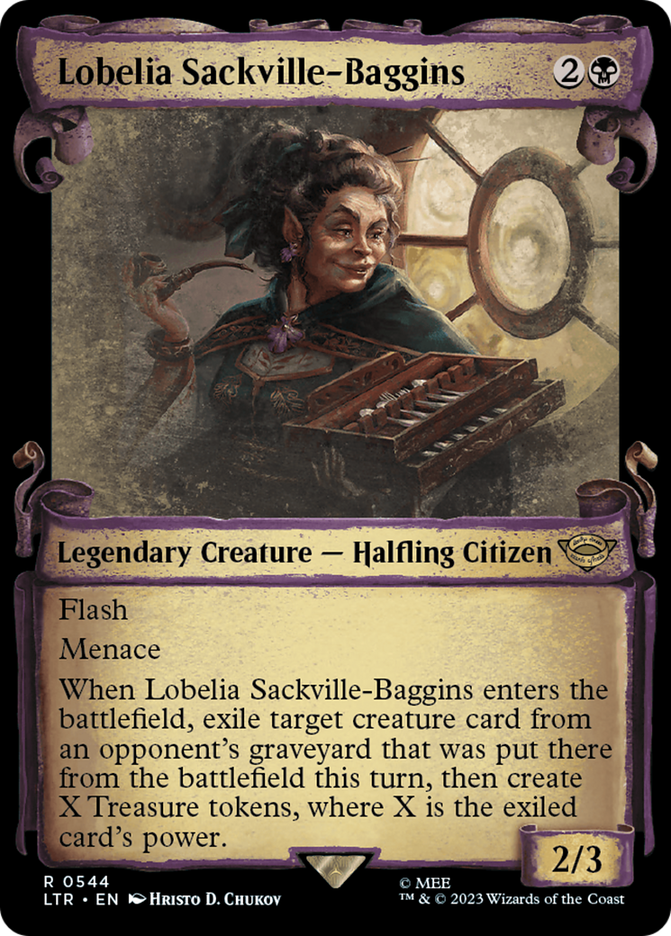 Lobelia Sackville-Baggins [The Lord of the Rings: Tales of Middle-Earth Showcase Scrolls] | Exor Games Bridgewater