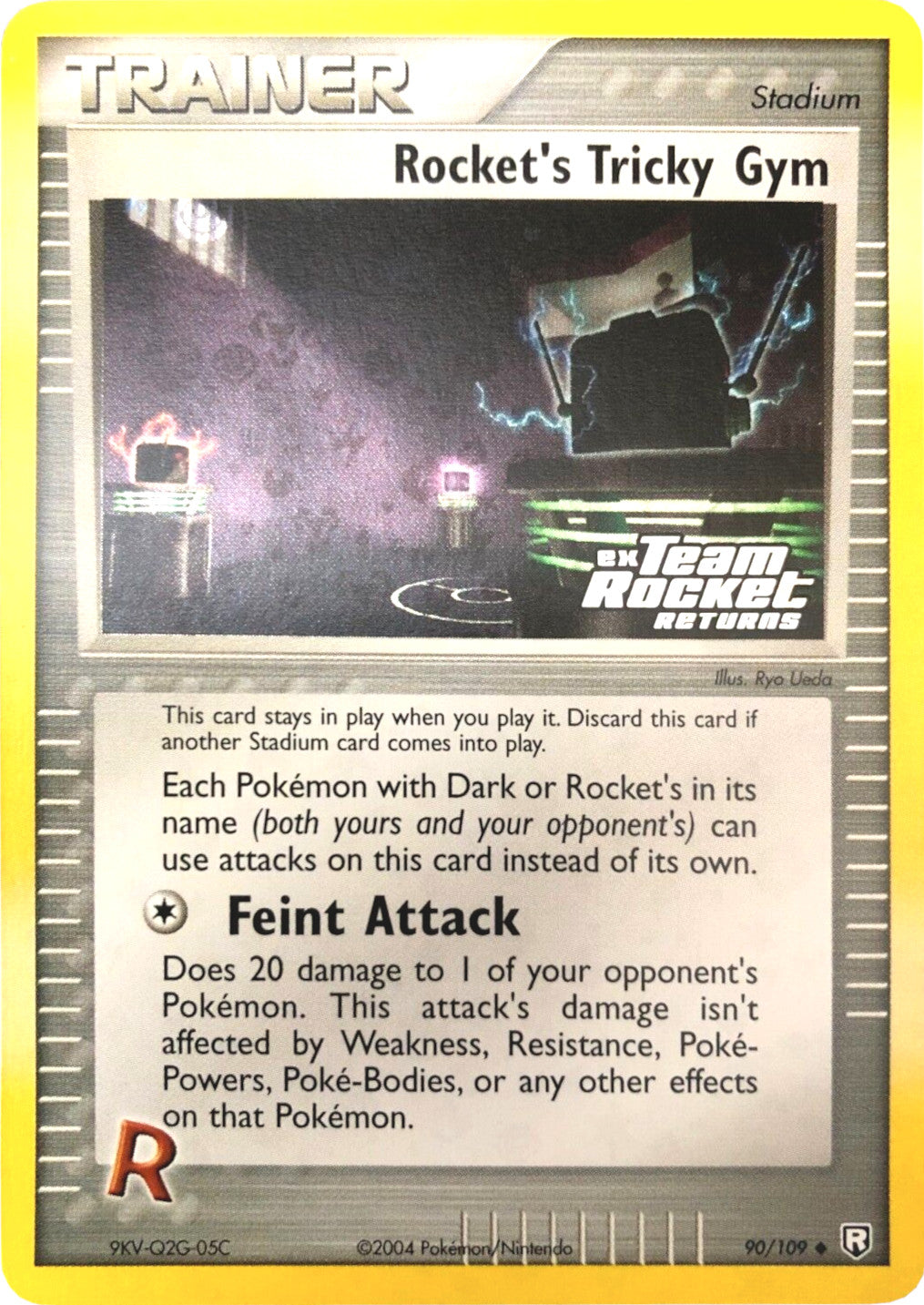 Rocket's Tricky Gym (90/109) (Stamped) [EX: Team Rocket Returns] | Exor Games Bridgewater