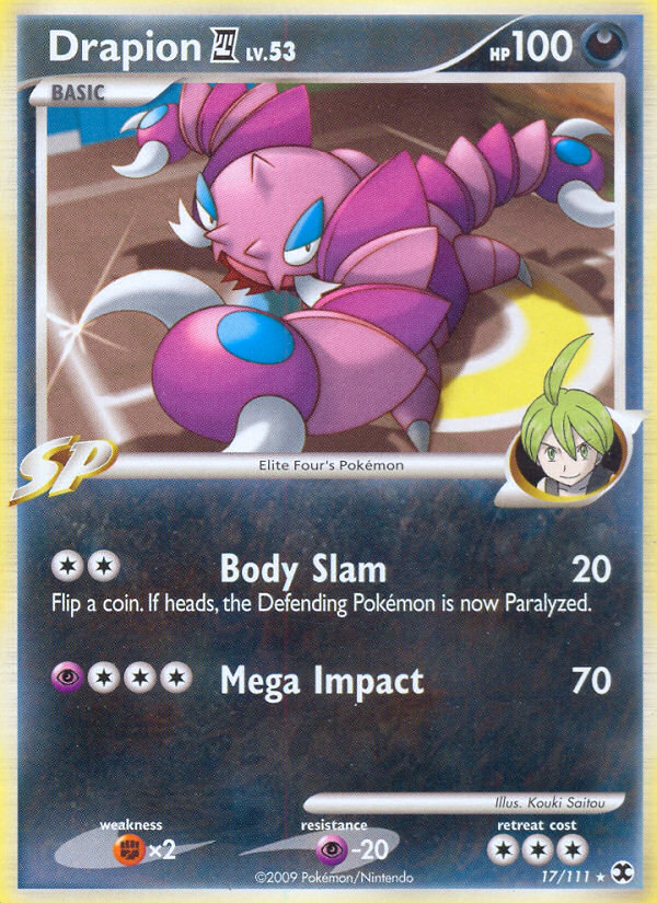 Drapion (17/111) [Platinum: Rising Rivals] | Exor Games Bridgewater