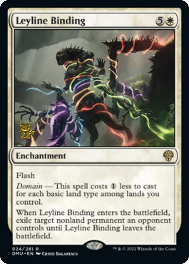 Leyline Binding [Dominaria United Prerelease Promos] | Exor Games Bridgewater