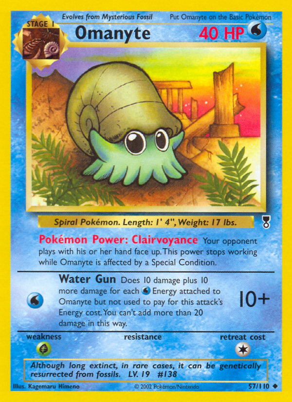 Omanyte (57/110) [Legendary Collection] | Exor Games Bridgewater