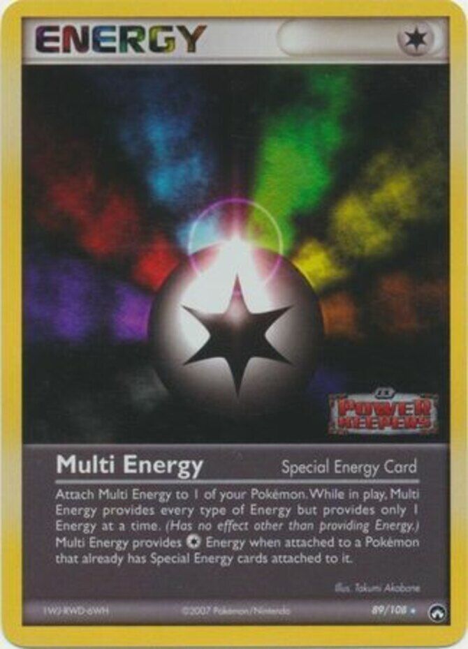 Multi Energy (89/108) (Stamped) [EX: Power Keepers] | Exor Games Bridgewater