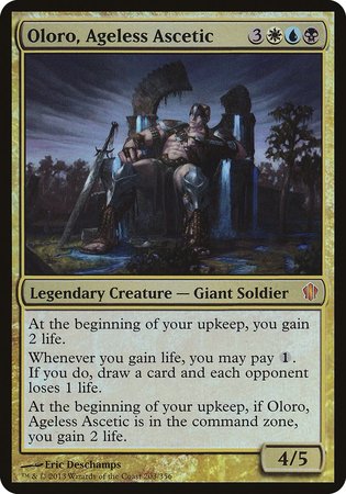 Oloro, Ageless Ascetic (Commander 2013) [Commander 2013 Oversized] | Exor Games Bridgewater